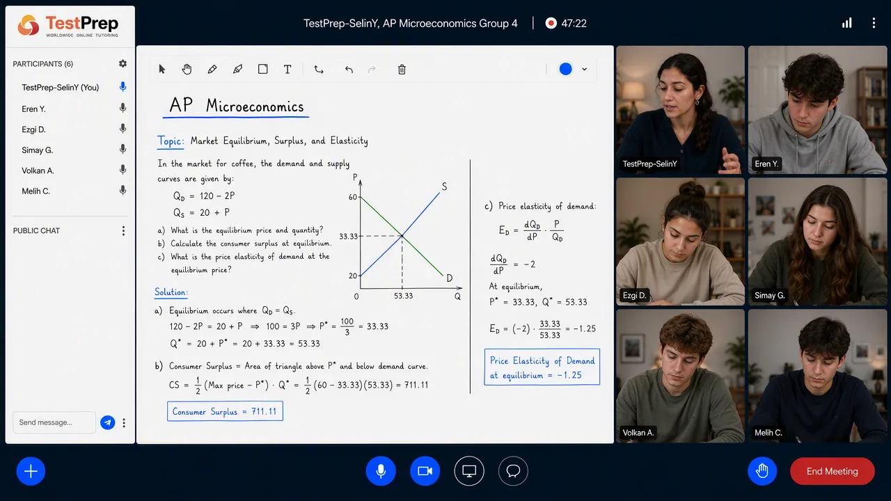 AP Microeconomics — grup dersi