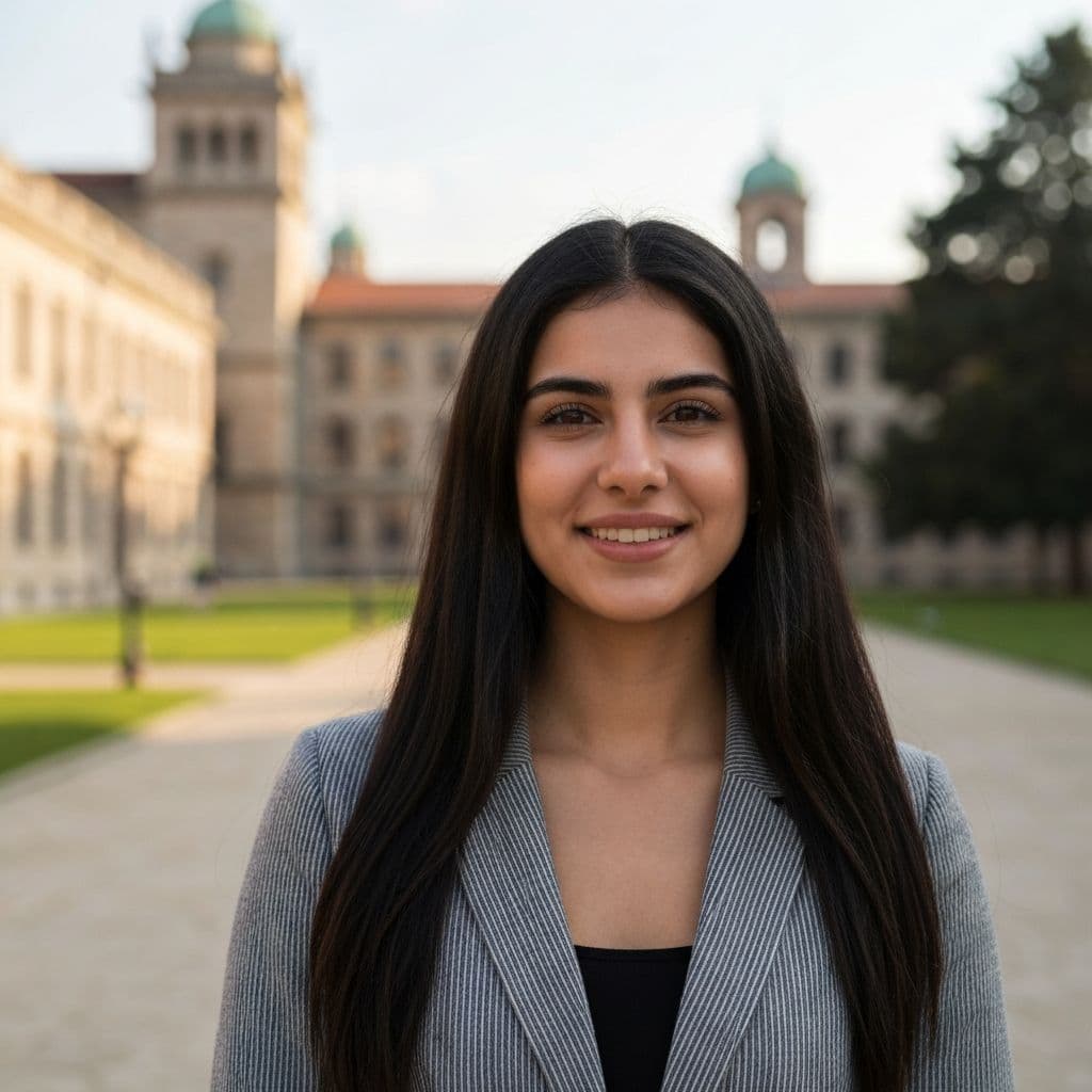 Dünyanın en iyi üniversitelerine hazırlanan öğrenci