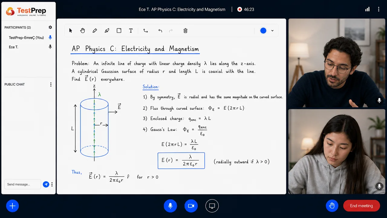 AP Physics C: Electricity and Magnetism — özel ders